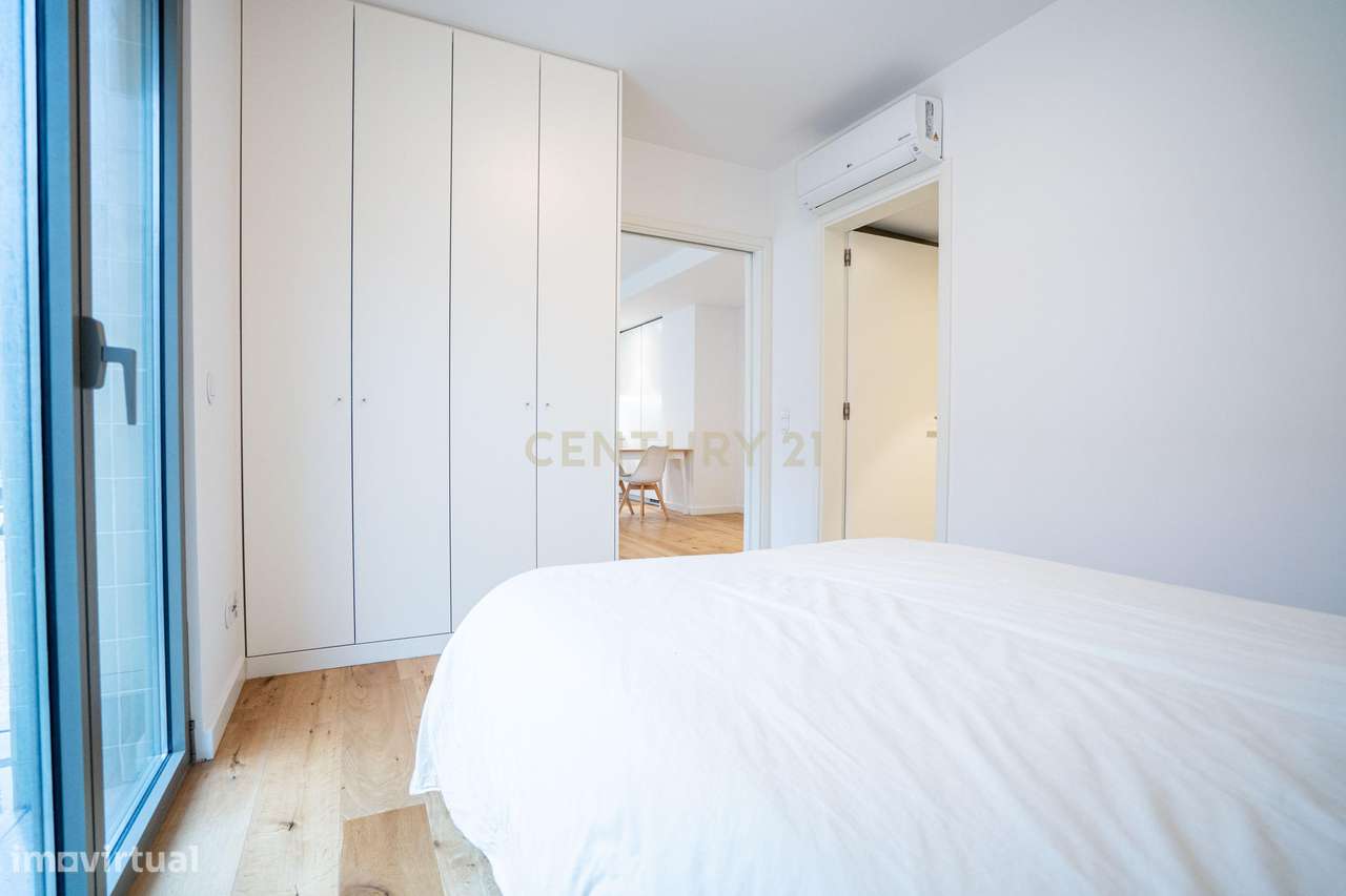 Apartamento T1 Novo | Edifício Turquesa | Algés, Dafundo-11