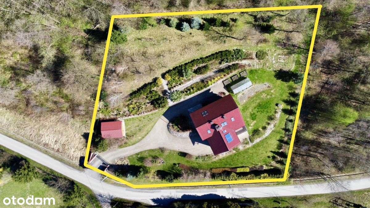 Zadbany dom|działka 34 ary z ogrodem przy lesie - Pełny obrazek: 4/20