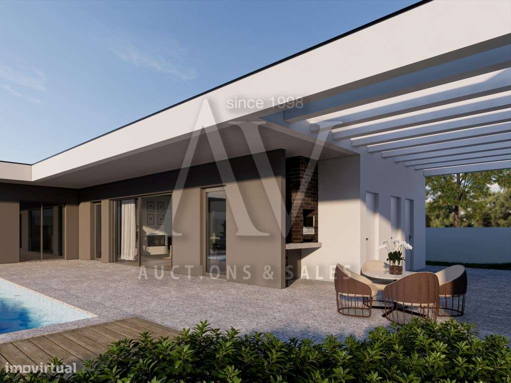 Moradia de luxo, V4, térrea, isolada e com piscina-9