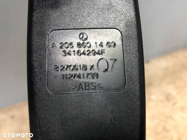 Mercedes C 205 2058601469 Zapinka Pasa Napinacz Pr - 2