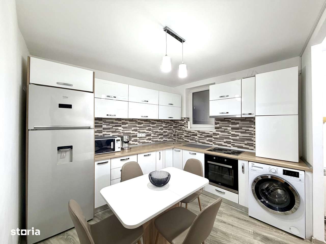 Apartament 2 camere, ultrafinisat, mobilat , utilat , zona Crișan-16