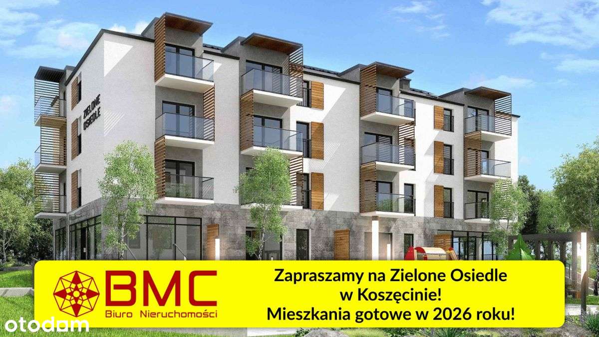 Nowe Mieszkania Winda Bloki  w Koszęcinie od 43m2 - Pełny obrazek: 1/15
