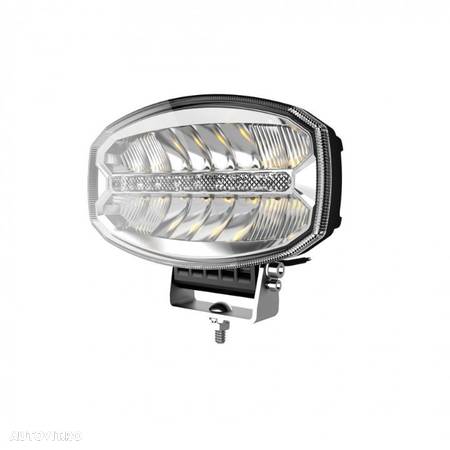 Proiector Full-Led, Pozitie si Faza Lunga Led, 12/24V, Dreptunghiular - Oval, 58W - 8