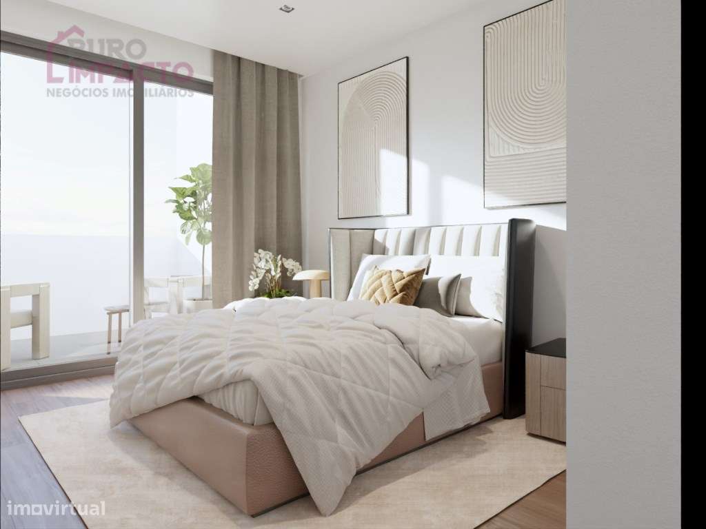 NOVO T2 Rés Chão elevado SEM VARANDA em Águas Santas - Grande imagem: 4/13