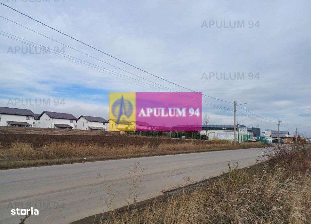 Teren 3.500 mp intravilan construibil pe DJ 602, în Săbăreni - Imagine principală: 3/3