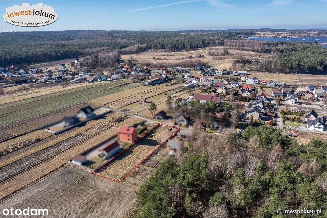 Działka, 1 580 m², Zawada-1