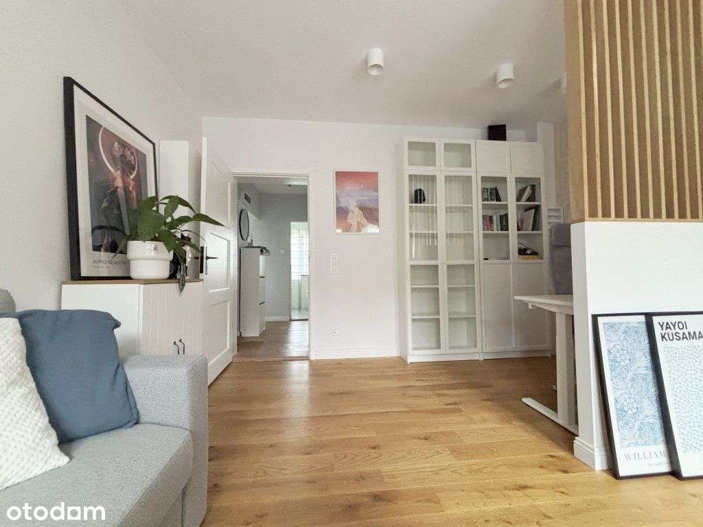 Po remoncie, 2 oddzielne pokoje, ogród- Umeblowane-5