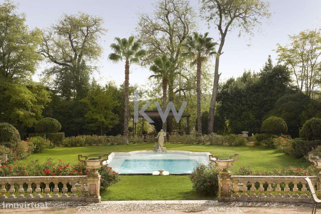 Herdade no Alentejo -Elvas com Palácio Francês,  jardins, e instalaçoe - Grande imagem: 2/58