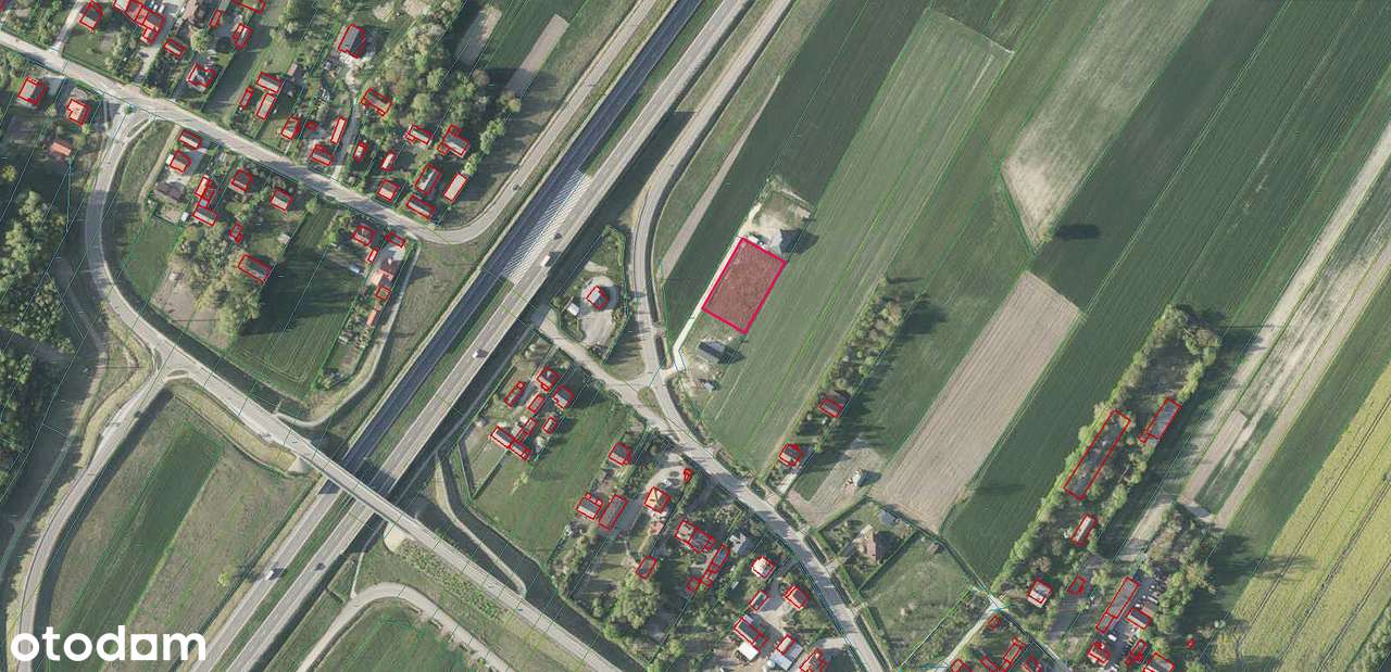 WZ | Media | Prostokąt | Płaska | Droga utwardzona | 3km od Jędrzejowa - Pełny obrazek: 4/18