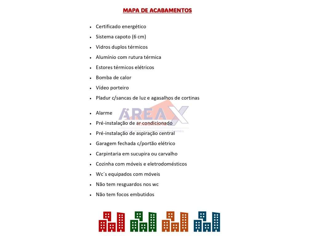 Fração F - T3 1º andar - varandas 15,95m2 - garagem 40m2 - Grande imagem: 4/6