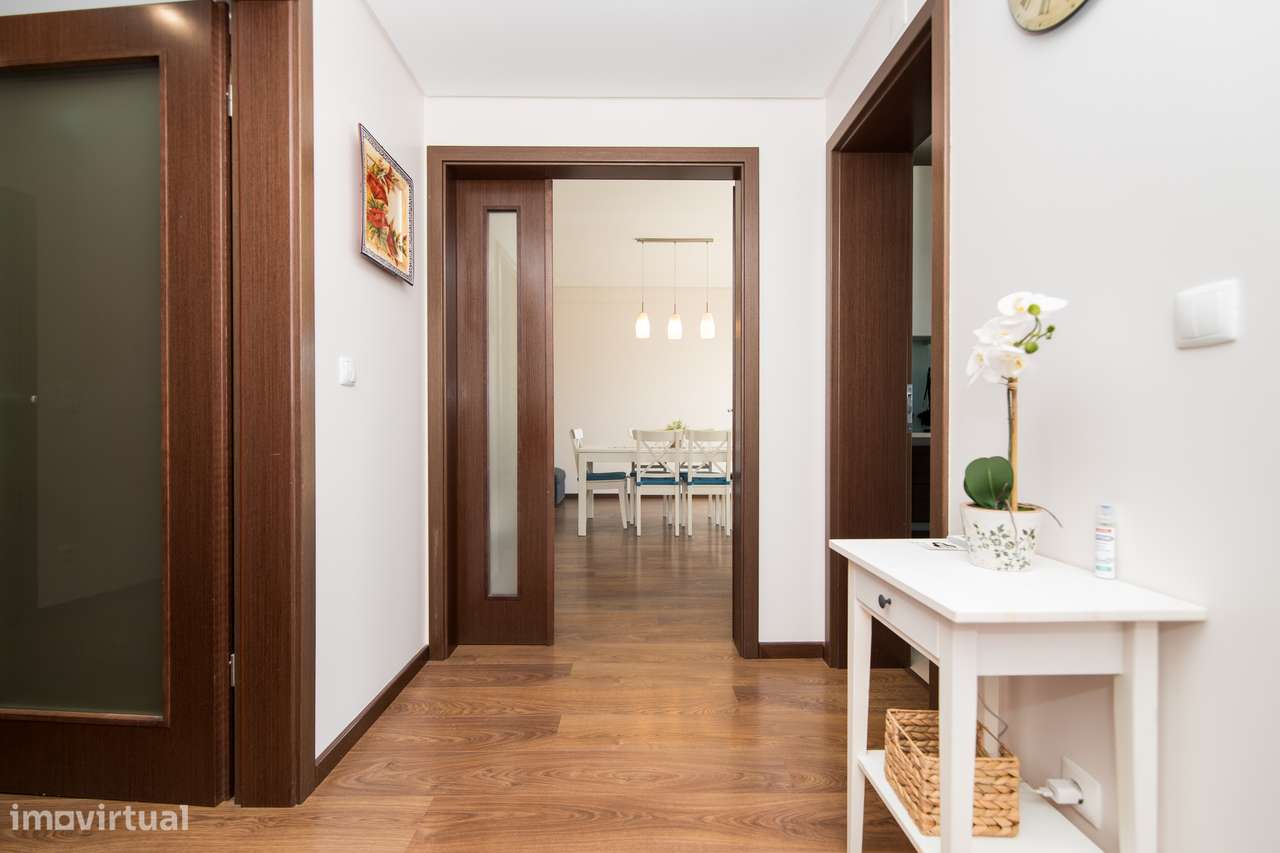 Apartamento T2 logradouro piscina vista mar e vila Sesimbra-28