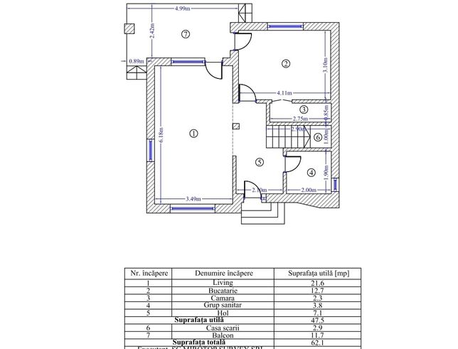 Casa/Vila Parter + 1Etaj/4 camere/Com.Berceni/Comision 0%-5