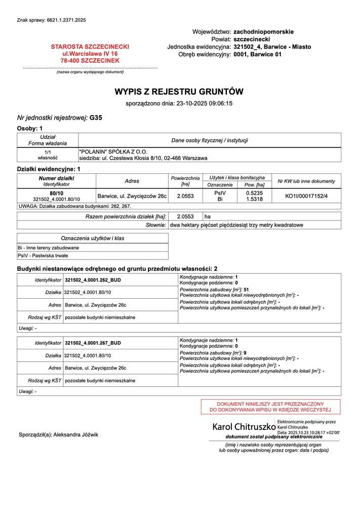 Działka przemysłowo-handlowa 2 ha. - Pełny obrazek: 4/15
