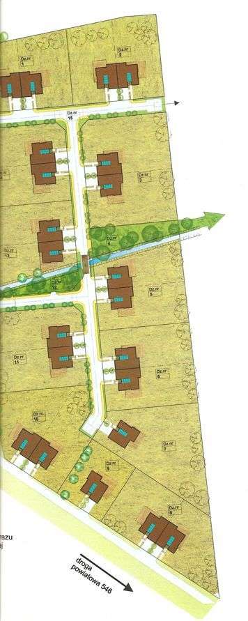 Teren inwest. z koncepcją osiedla pod Toruniem-1