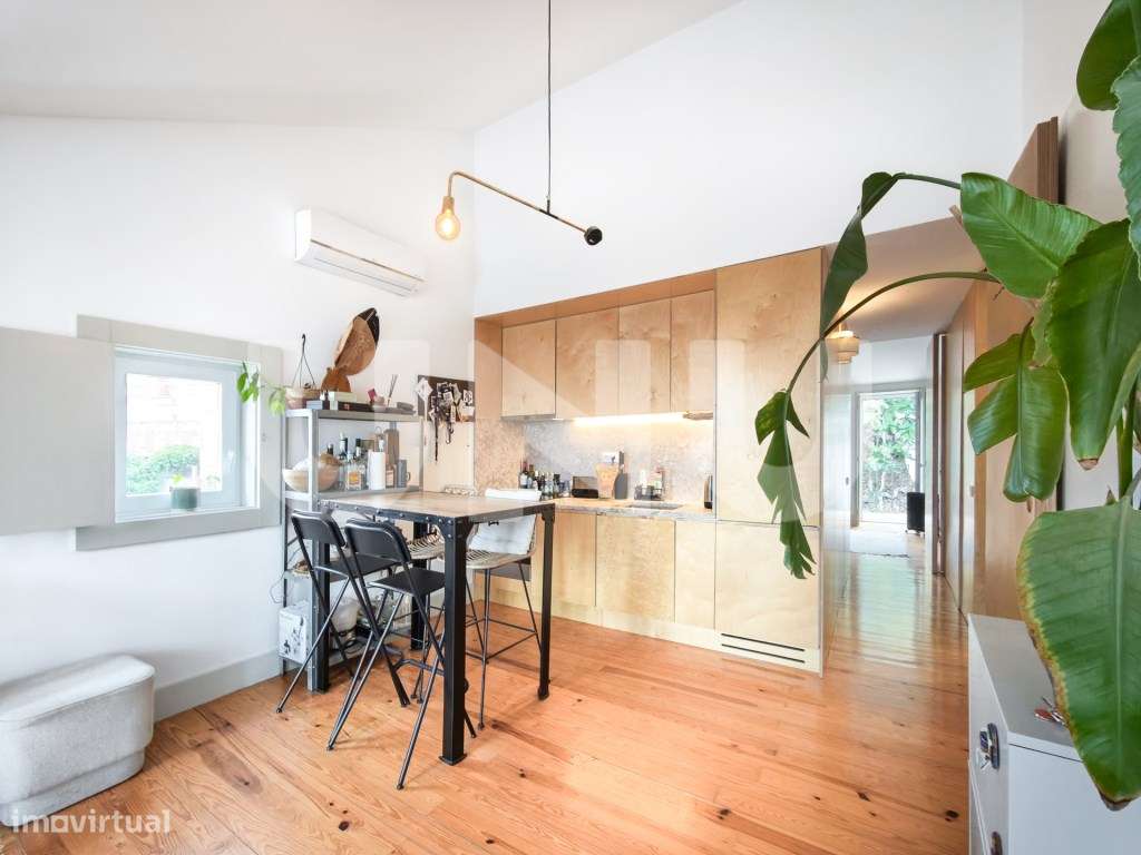Apartamento T1 na Graça com 2 terraços-7