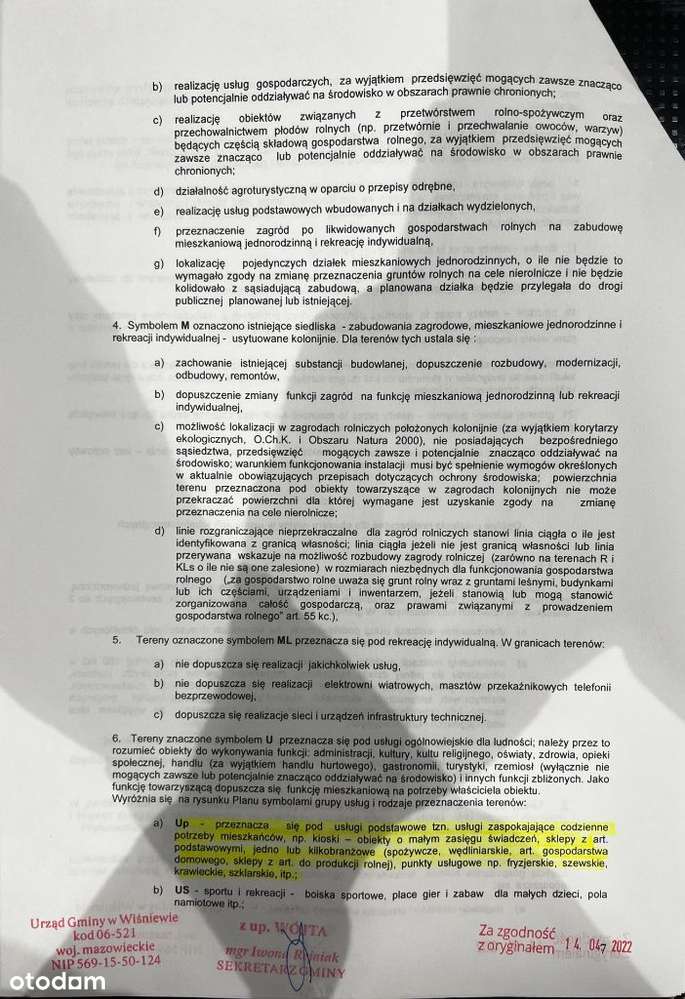 Atrakcyjna działka przy drodze krajowej nr 7 - Pełny obrazek: 4/4