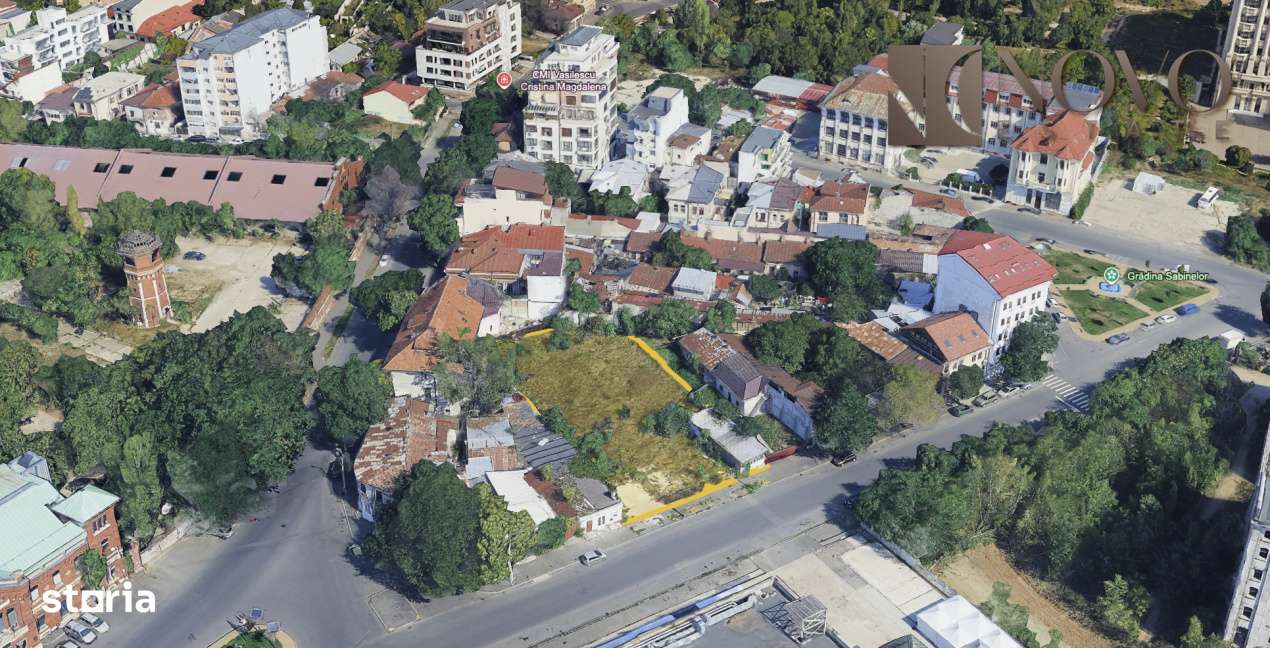 Teren 1400 mp | Calea Rahovei - Piata de Flori | POT 60% | CUT 2,5-1