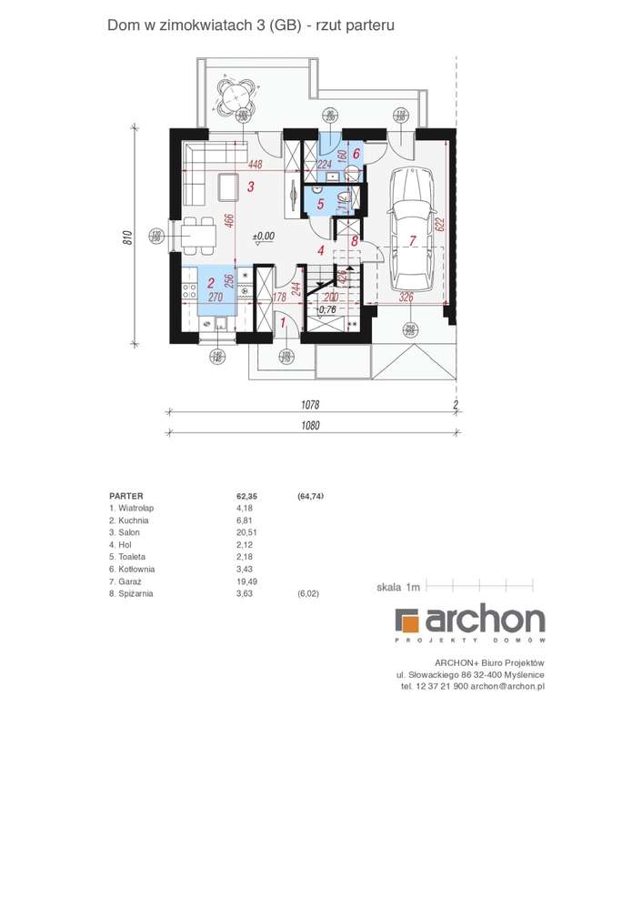 Bliźniak 120mkw - Zawada pod Myślenicami - Pełny obrazek: 4/20
