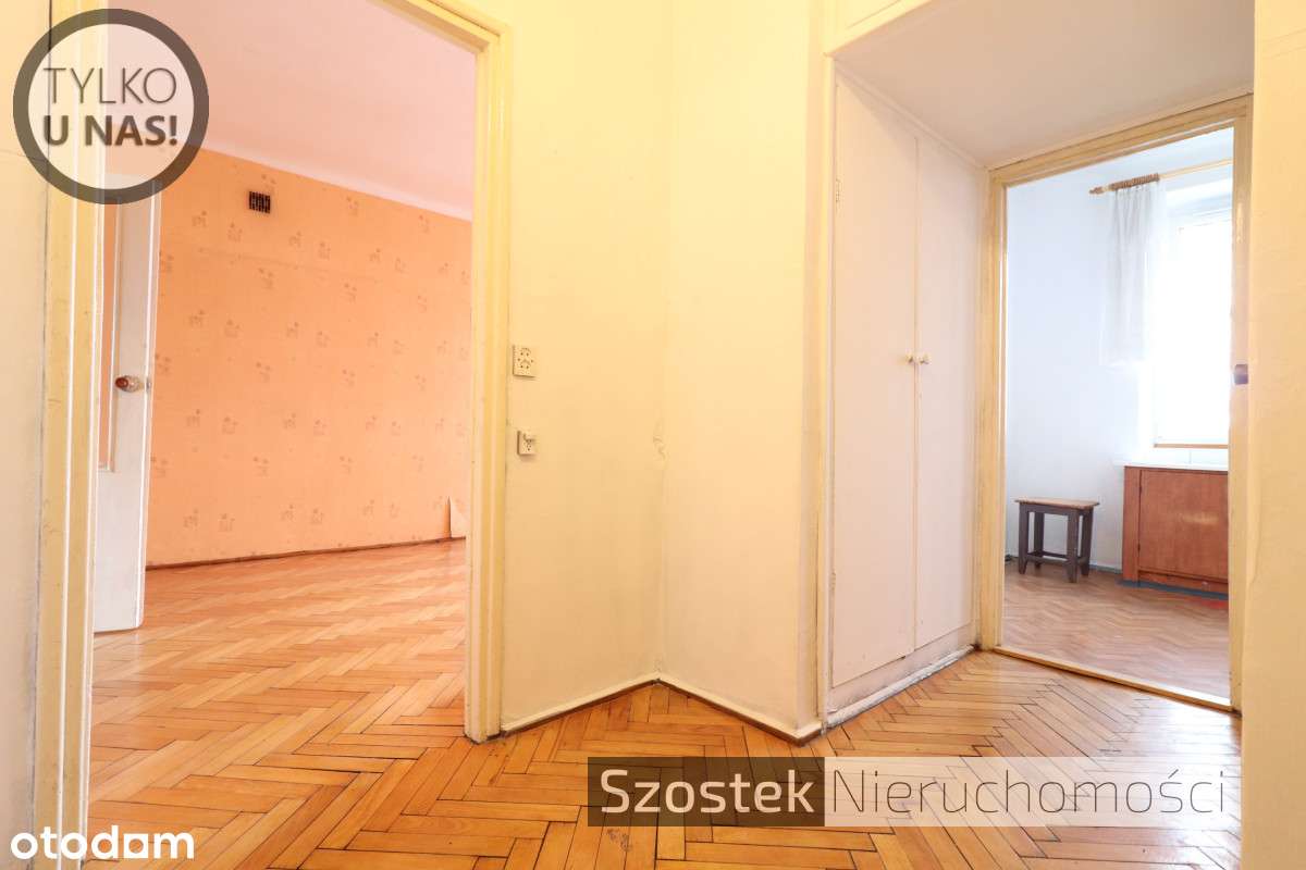 Przestronne 2 pokojowe na 2 piętrze z balkonem w okolicy al. Pokoju-3