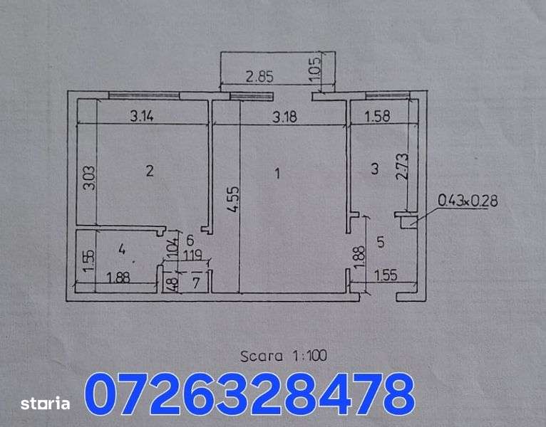 Apartament 2 camere Frigocom