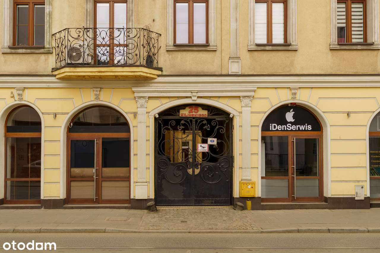 Lokal użytkowy 66m2 ul. Kilińskiego 25 Parter Centrum Łodzi
