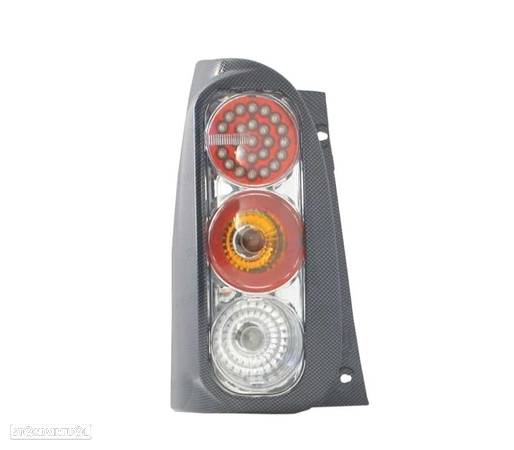 FAROLINS TRASEIROS LED PARA SMART 98-06 CARBONO - 2