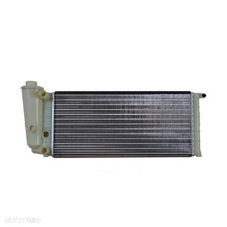 Radiator racire Fiat Panda, 03.1986-2002, Lancia Y10/Autobianchi Y10, 10.1985-1995, Motorizare 0.75 25kw; 0,9 29kw; 1,0 33kw; 1, 05 41kw; 1,1 38/40kw Benzina, cutie Manuala, dimensiune 520x250x23mm, Cu lip - 1