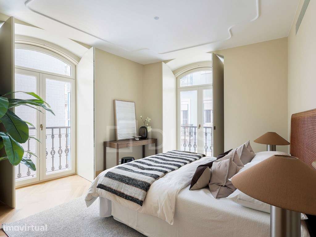 Apartamento T2 com varanda e vista rio, no Palácio Santa Clara - Grande imagem: 5/24