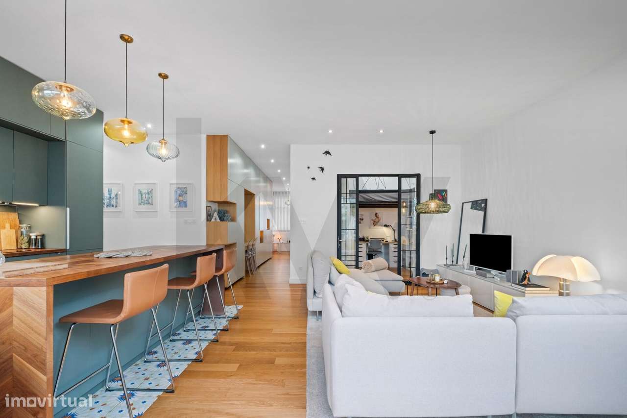 APARTAMENTO T3 NO CENTRO DE LISBOA– RENOVAÇÃO DE 2020 |  100M2 TERRAÇO-5