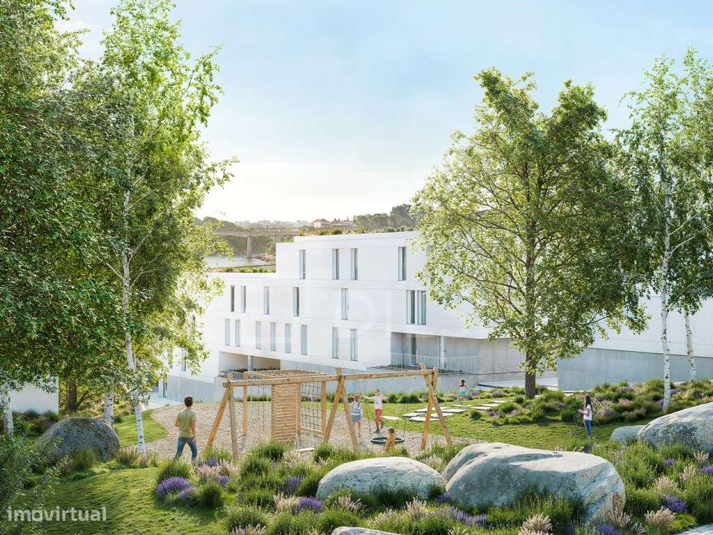 Apartamento T4 com terraço, em condomínio fechado, em Gondomar - Grande imagem: 5/57