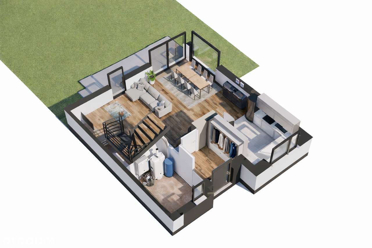 Domy na Wzgórzu – nowa inwestycja | Zelków, gmina Zabierzów | 5 pokoi. - Pełny obrazek: 5/7