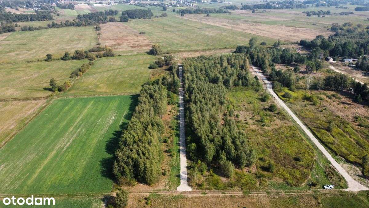 Działka budowlana w spokojnej okolicy, 10min do S2-7