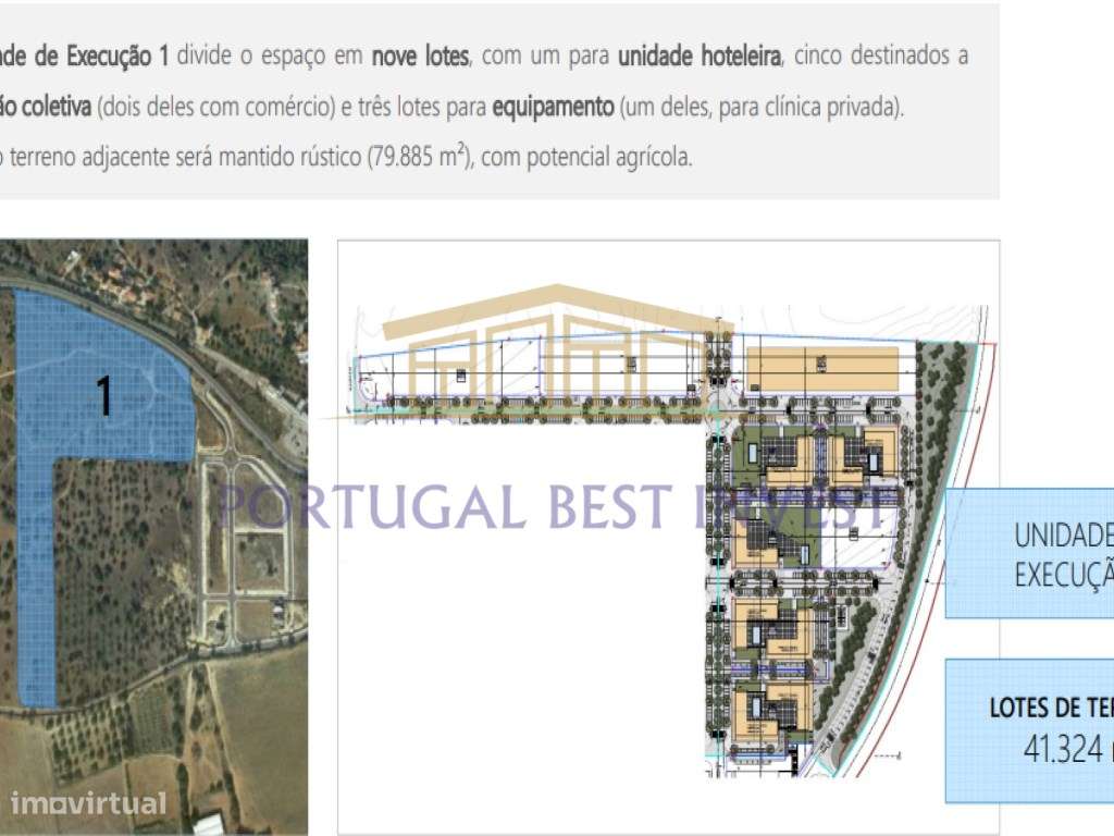 Terreno Urbano em Tavira com projeto aprovado - Grande imagem: 2/9