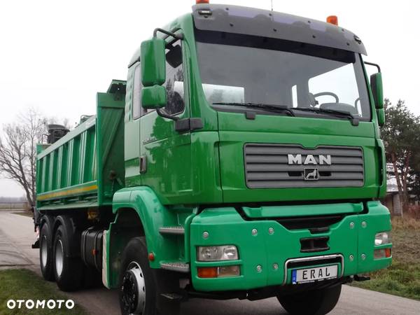 MAN 26.410 Wywrotka 6x4 Kiper Meiller Hydroburta HDS Jonsered stare tacho - 11