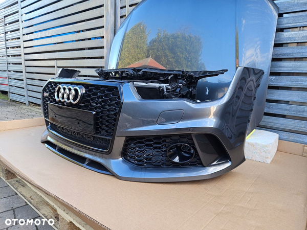 RS7 C7 4G LIFT PERFORMANCE LZ7S PRZÓD KOMPLETNY LAMPY MASKA ZDERZAK CARBON - 7