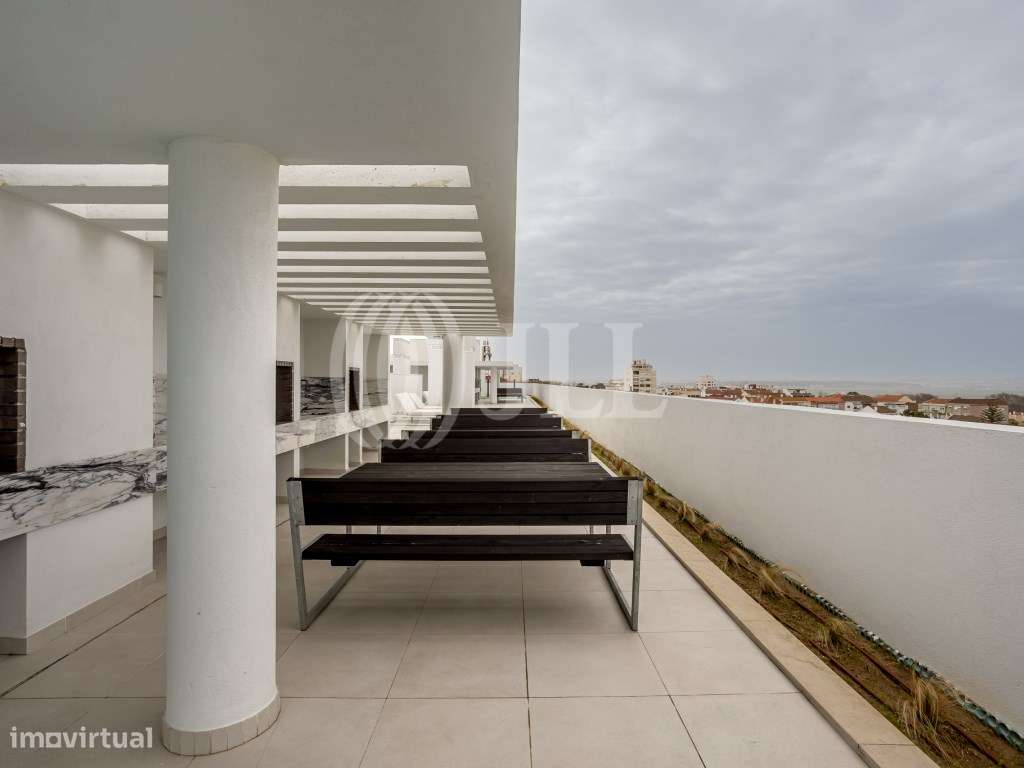 Apartamento T1, com varanda e estacionamento, no Barreiro-18