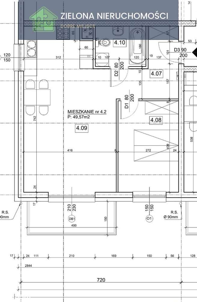 Wykończone mieszkanie w stylu boho bez PCC-13