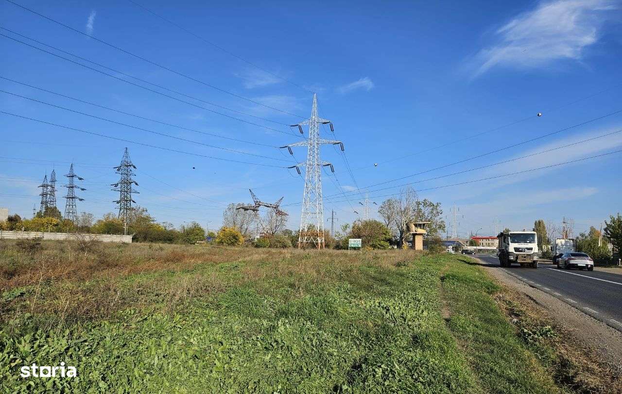 Teren intravilan, zona Tirighina, 7562 mp, deschidere 107 ml ! - Imagine principală: 2/7