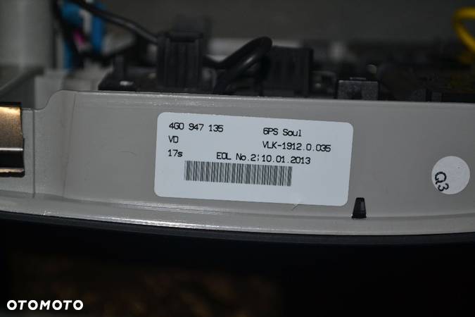 AUDI A6 C7 A7 S-LINE LAMPKA WNĘTRZA PODSUFITKI DIODY LED 4G0947135 - 5