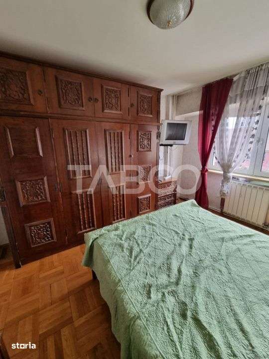 Apartament 4 camere de vanzare decomandat 90mp zona Central Sibiu - Imagine principală: 4/14
