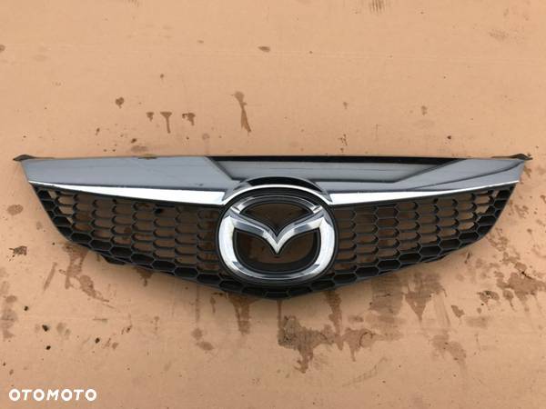 GRILL ATRAPA PRZÓD MAZDA 6 05- OKAZJA WYSYŁKA - 1