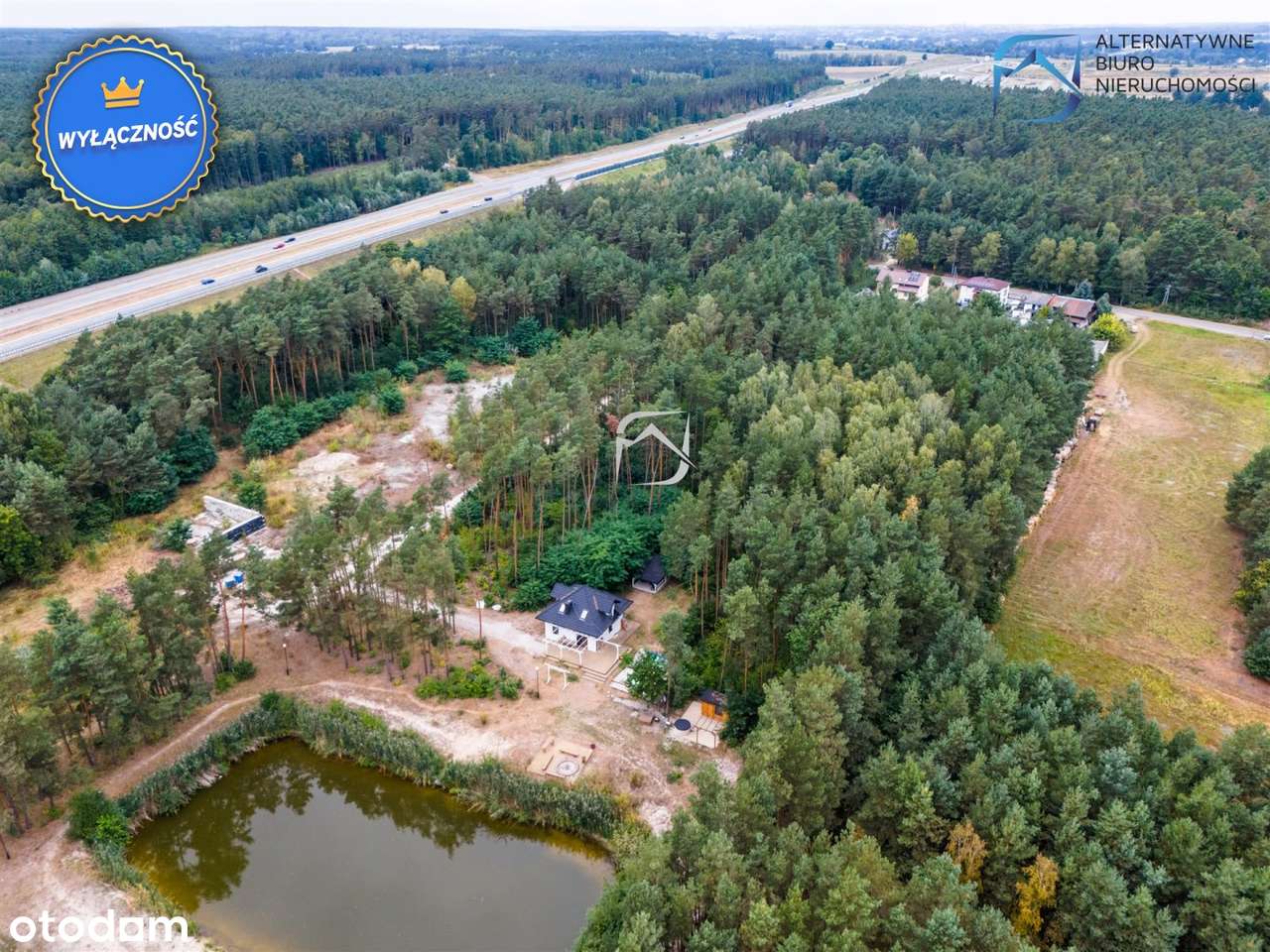 Działka pod dom weselny Trasa Lublin  Warszaw - Pełny obrazek: 4/13