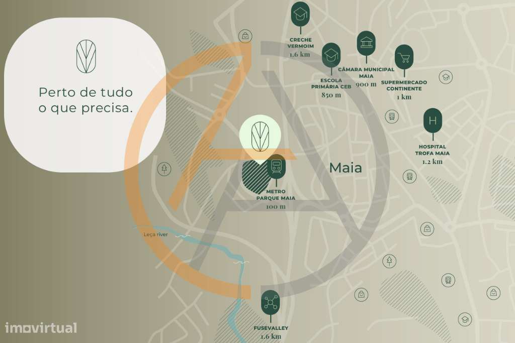 Apartamento T2 Novo | Verde Vale | Maia-37