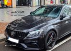 Bara fata cu Grila Centrala si Difuzor bara spate Mercedes C-Class W205 S205 (14-18) C63 Design - 4