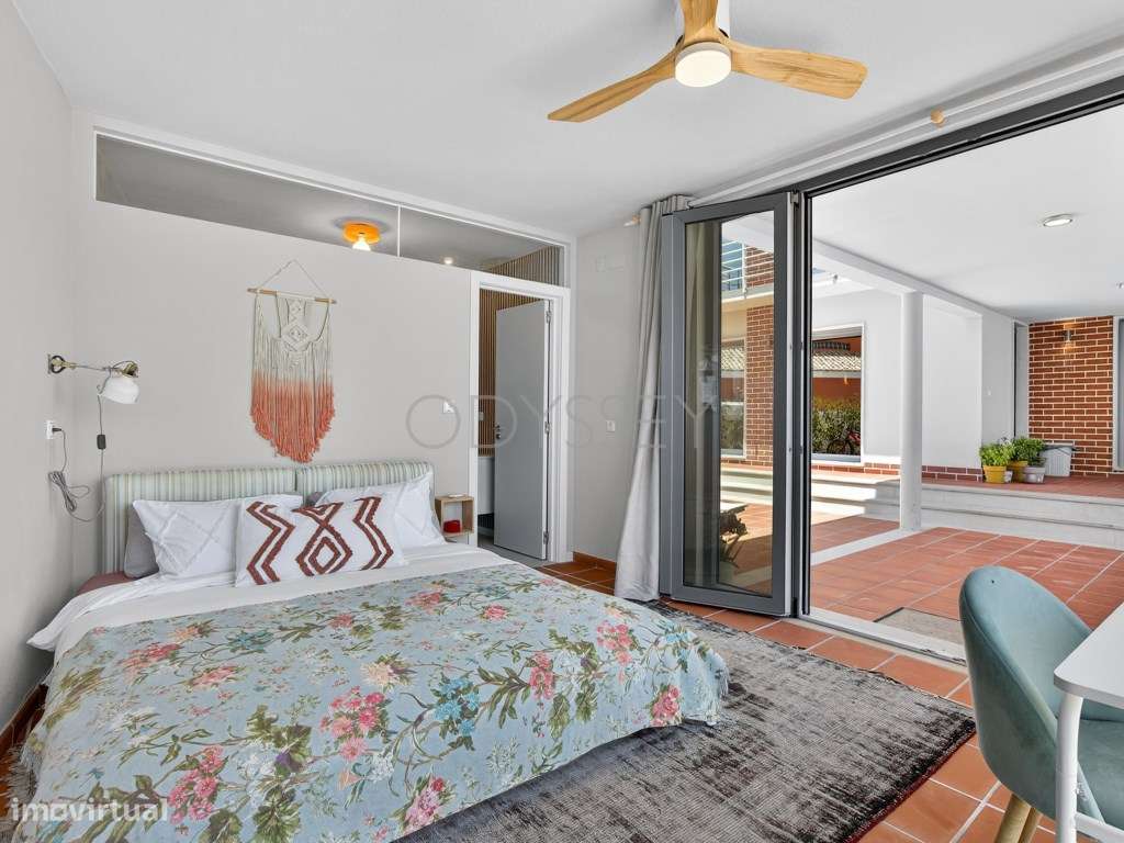 Villa entre litoral e campo com vista mar perto da Ericeira-57