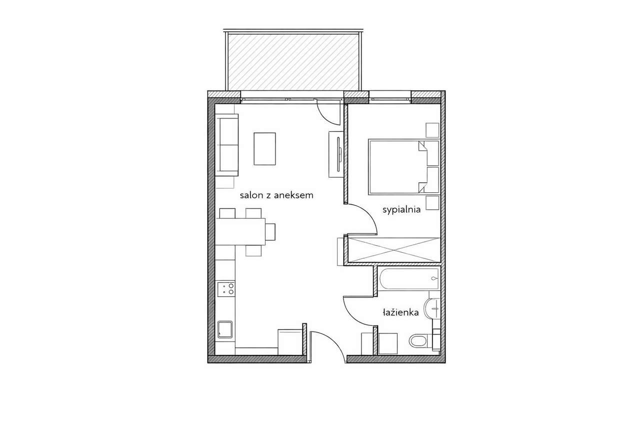 Mieszkanie, 37,15 m², Gdańsk - Pełny obrazek: 4/8
