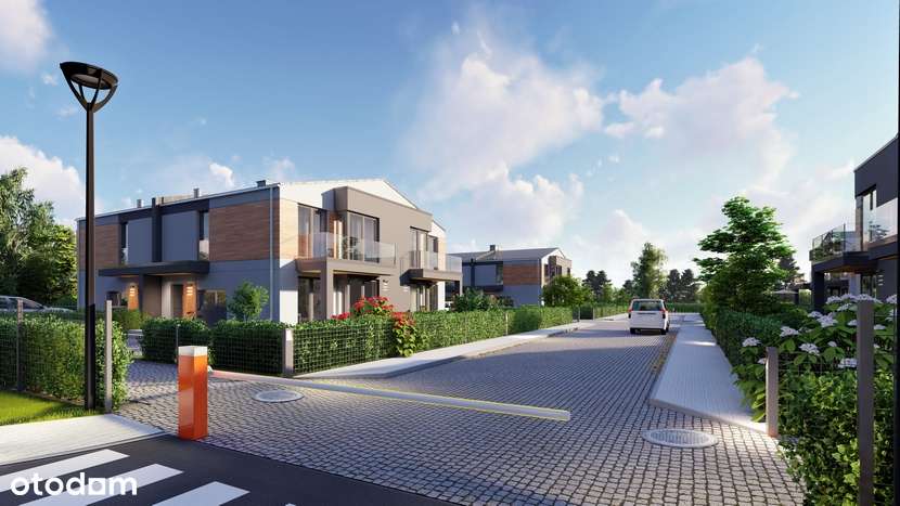 Nowoczesne segmenty w kameralnej zabudowie z ogródkami, tarasami-6