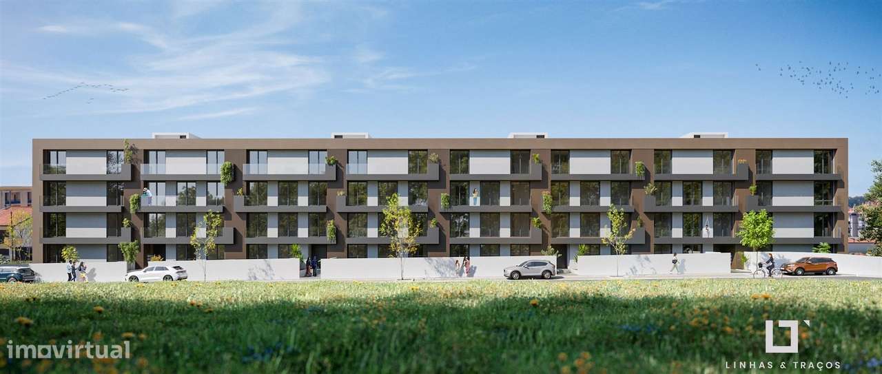 Apartamento T3, novo, com varanda em Arcozelo - Gaia. - Grande imagem: 3/13