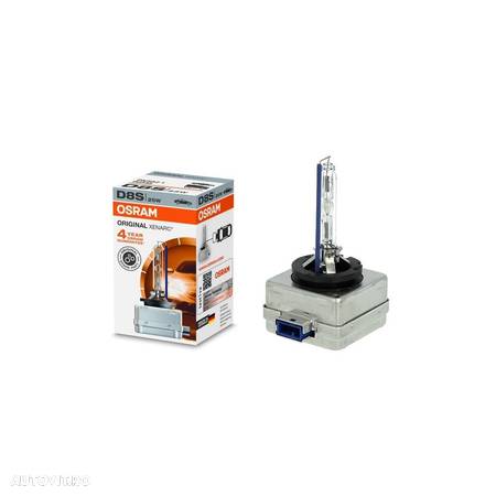 Bec auto Xenon D8S far OSRAM 66548, 12/24V; 25W; 2000 lm, culoare temperatura 4500K; Pk32d-1; 1 buc. - 1