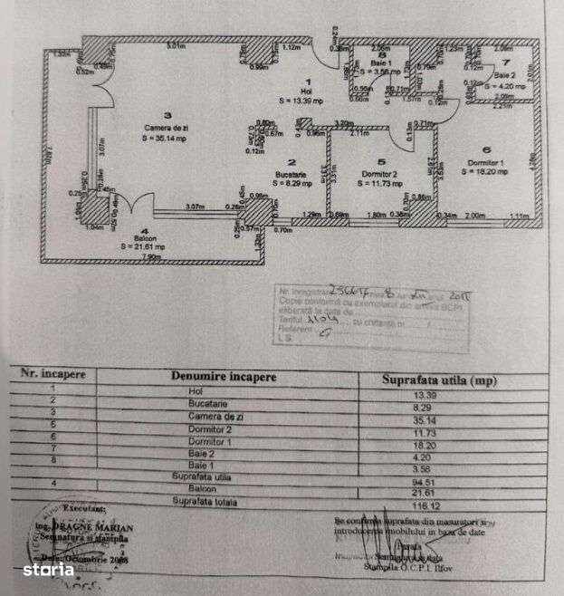 Vita Bella Pipera — 3 cam, 94 mp, mobilat, renovat. Comision 0% TVA-9